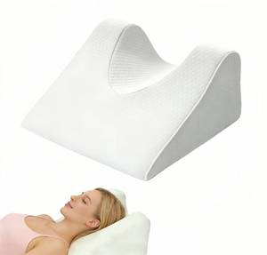 lot 49172 image: FITHUGOO Facial Surgery Recovery Pillow, Memory Foam Support Back Sleeping Training Pillow for After Face Lift Surgery, Suit for After Neck Surgery Hair Transplant or Nose Job Pillow - Retail $38