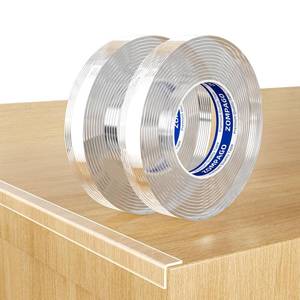lot 51077 image: ZOMPAGO Clear Soft Corner Protectors for Furniture Strip,0.8in x13FT,2 RollSharp Edge & Table Bumper,Window Edge,Wall Protector, Soft Corner Guards Safe for Proof,Table Corner Protectors in Family - Retail $19