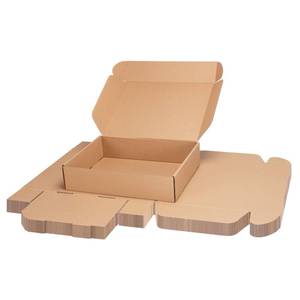 lot 63052 image: PHAREGE 13x10x3 inch Shipping Boxes Bulk 25 Pack Brown, Tab Lock Tuck Top Mailer Boxes for Packaging Small Business, Medium Cardboard Gift Boxes for Wrapping Mailing Present - Retail $33