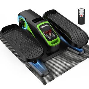lot 3890 image: VIVURN-018 Under Desk Elliptical 12 Speed 5 Modes Mini Motorized Leg Exerciser While Sitting for Seniors As Seen on TV with Non-Slip Mat Quiet & Portable Electric Pedal Exerciser for Home and Office - Retail $80