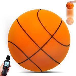 lot 32658 image: MIVERYEA Silent Basketball Size 7(29.5), Soft Foam Ball Soundless for Quiet Dribbling and Indoor Training, Grooved Airless Higher Bounce Ball for Indoor Games - Retail $16