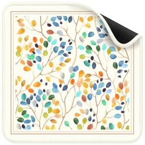 lot 49239 image: Deyimmei Mahjong Mat for Table - Non-Slip Mahjong Table Cover with Storage Pockets, Perfect Mahjong Accessories & Gifts for Women, Men, and Mahjong Enthusiasts (Floral Cascade) - Retail $30