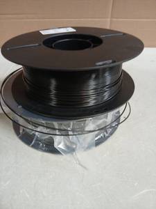 lot 59375 image: 1.75mm Black PLA 3D Printer Filament - Retail $18