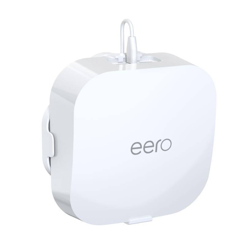 lot 25711 image: HomeMount Made for eero Pro 66e Wall Mount - Secure & Sleek Cable Management, Compatible with eero Pro 66e, Durable ABS Material, Easy Installation (Mount Only) - Retail $16