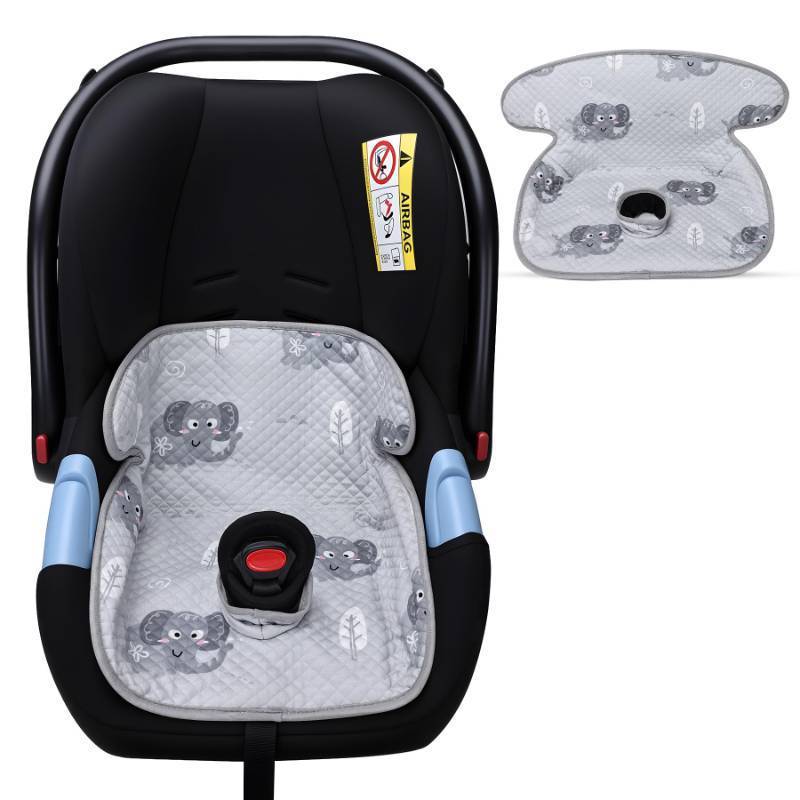 lot 29977 image: LITTOBEBE Piddle Pad, Car Seat Potty Training Protector, Baby Waterproof Car Seat Cover with Anti-Slip Backing, Machine Washable Liner for Toddler Carseat, Stroller (Gray) - Retail $13