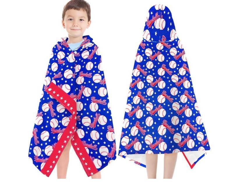 lot 56707 image: Yzqcckss Hooded Towels for Kids- Ultra Soft 100% Cotton Video Game Gamepad Toddler Hood Bath TowelsPool Terry Towel Beach Poncho Wrap Absorbent Cute Bath & Swim Wrap for Boys & Girls 3-10 Years - Retail $24