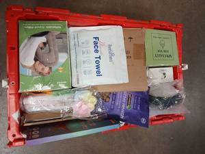 lot 3880 image: Mystery Tote - Factory Sealed, Appears New and Open Box Items - Tons Of Items (Tote Not Included)