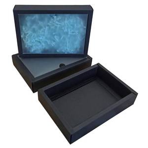 lot 626 image: SULALIN 20Pack Rectangular Paper Gift Boxes With Lids, Black Drawer Box For Presents,Diy Handmade Gift Wrap Packaging Box,7��x4.7��x 1.6 ��(black) - Retail $25