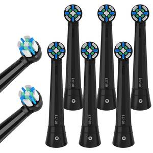 lot 652 image: 8 Pcs IO Replacement Toothbrush Heads Compatible with Oral B IO 2345678910Deep Clean Electric Toothbrush, Toothbrush Heads Compatible with Oral B IO Caring for Your Teeth (Black)