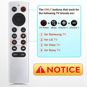 lot 702 image: Replacement for Apple-TV-4K-Remote, Remote Control for Apple TV 4KHD (NOT Siri and Voice) - Retail $10