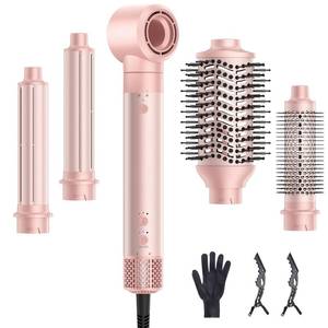 HydraStyl 5 in 1 Hot Air Styler, Hair Dryer Brush with Auto Wrap Curler, 110,000 RPM High-Speed Blow Dryer Styler, Frizz-Free Styling for All Hair Types-Straight, Wavy & Curly, No Heat Damage, 1200W - Retail: $80