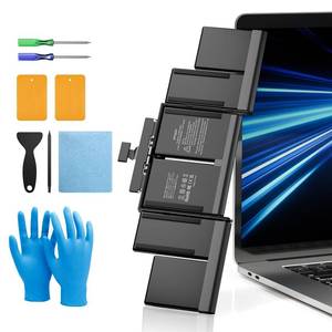lot 724 image: pengguo Battery for MacBook Pro 15 Inch Retina A1398 (Late 2013, Mid 2014, Early 2015) Laptop Battery Replacement Model A1494 A1618 Battery 8440mAh (Upgraded 6.2 Versions) - Retail $53