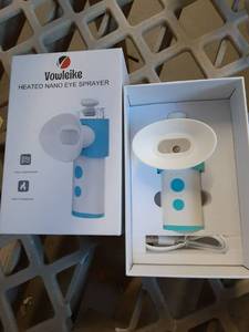lot 753 image: Vowleike Heated Nano Eye Sprayer EMS-00034 - Retail $25