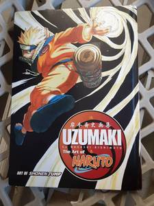 lot 755 image: Uzumaki The Art of Naruto by Masashi Kishimoto - Retail $35