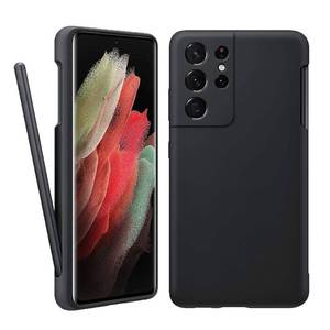 lot 769 image: MSOTES for Galaxy S21 Ultra Case with S Pen Holder, Liquid Silicone Soft Phone Cover with Stylus Slot Support Wireless Charging Shockproof Protection Case for Samsung Galaxy S21 Ultra 5g 6.8 inch - Retail $18