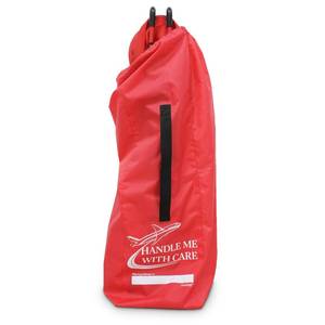 lot 790 image: Hewjog Stroller Travel Bag for Airplane, for Single Umbrella Strollers, Red - Retail $13