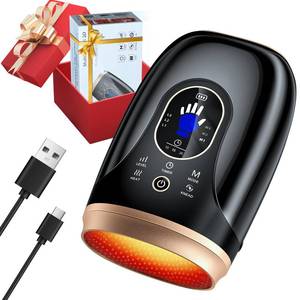 lot 812 image: Ealken Hand Massager with Heat and Compression, Hand Massage for Arthritis and Carpal Tunnel Relief, 6 Levels Pressure Therapy with Wrist Massage Finger Stretching Palm Kneading, Gifts for Women Men - Retail $100