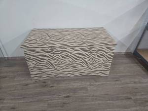 lot 14 image: Zebra Print Storage Case