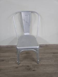 lot 30 image: Industrial Metal Dining Chair