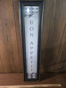 lot 75 image: Bon Appetit French Kitchen Wall Sign