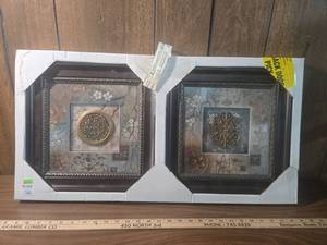 lot 85 image: Decorative  Medallion Wall Art