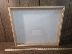 lot 96 image: Wood  shadow box