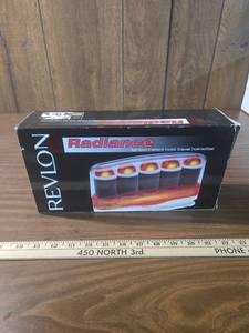 lot 155 image: Revlon Radiance Heated Travel Hair Setter with 5 Jumbo Rollers