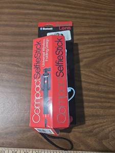 lot 170 image: Compact Selfie Stick with Bluetooth Remote