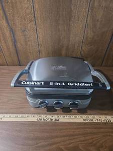 lot 189 image: Cuisinart 5-in-1 Griddler Multi-Function Grill