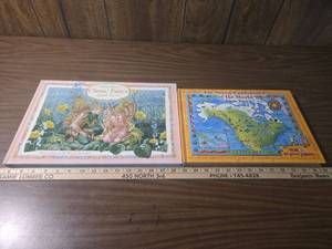 lot 217 image: Classic Fairies Jigsaw Puzzle Book Set