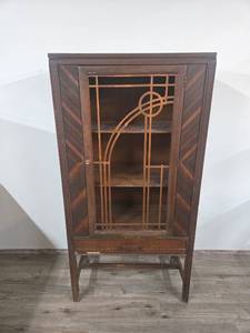 lot 301 image: Art Deco Style Display Cabinet