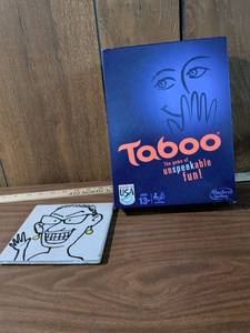 lot 318 image: Taboo Board Game by Hasbro Gaming