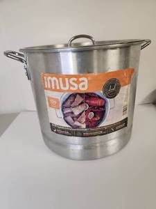 lot 181 image: IMUSA 32 Qt Tamale and Seafood Steamer Pot
