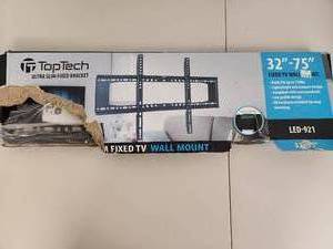 lot 200 image: TopTech Ultra Slim Fixed TV Wall Mount LED-921