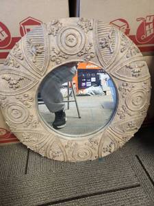 lot 208 image: Ornate Victorian Style Wall Mirror