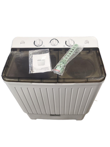 lot 226 image: Portable Compact Twin Tub Washing Machine