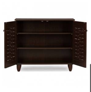 lot 228 image: Baxton Studio 72-inch B-Wenge Cabinet