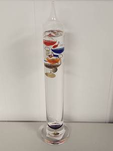 lot 243 image: Galileo Glass Thermometer