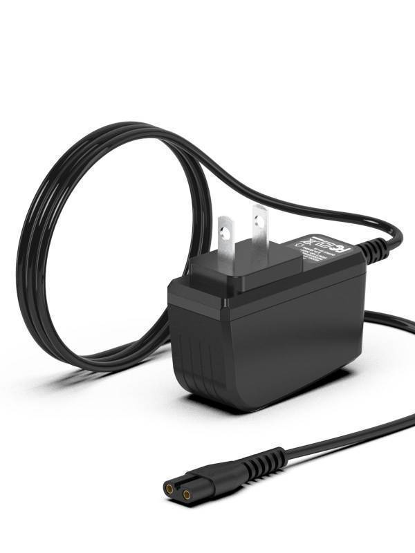 lot 54069 image: Replacement Charger Compatible with Manscaped Lawn Mower 3.02.0 Electric Groin Hair Trimmer Manscape Power Adapter Supply Cord 5FT 5V 1A Black - Retail $5