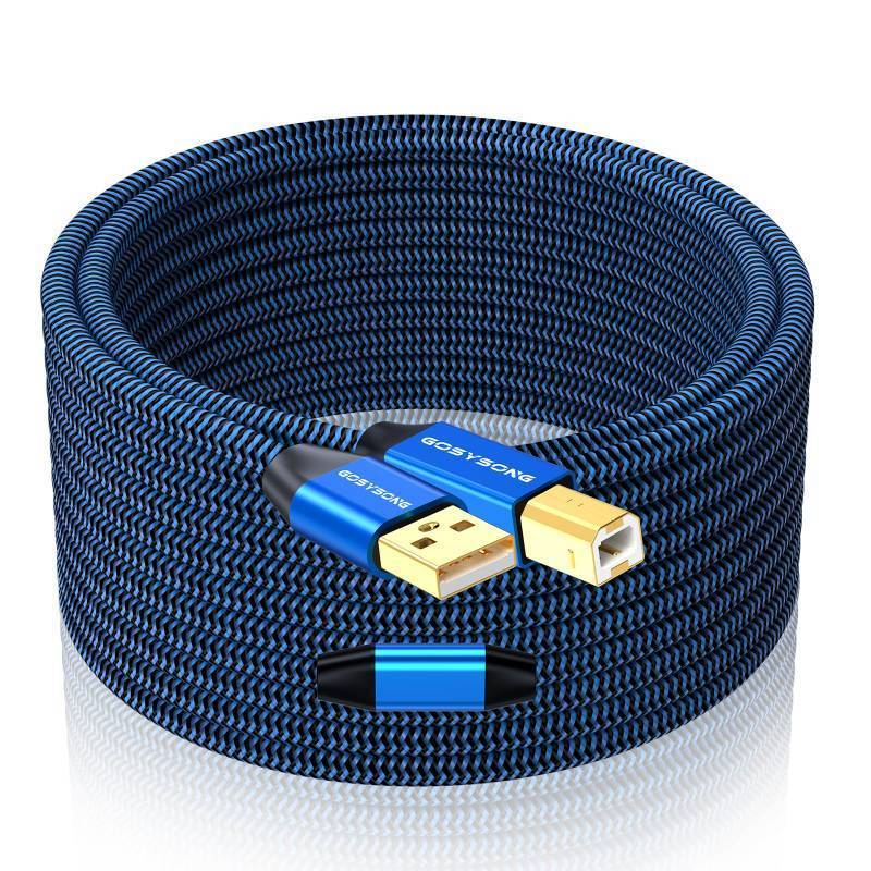lot 61831 image: 40ft Active USB A to B Cable - High Speed Long Printer USB - Retail $23