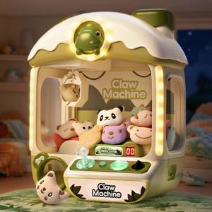 Claw Machine for Kids, Large Dinosaur Toy Claw Machine, Mini Arcade Claw Machine with Sound Lights,360° Crystal Joystick, Fidget Toys and Surprise Eggs, Birthday Gifts for Girls Boy - Retail: $35