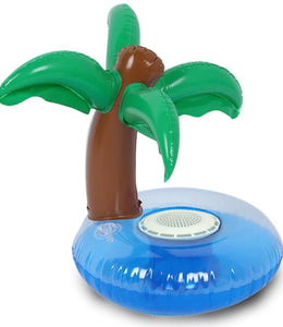 lot 42401 image: Aqua Jams-Palm Tree Bluetooth Floating Speaker
