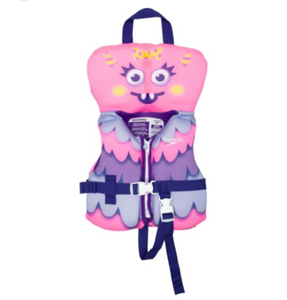 lot 42436 image: Pink Monster Childrens Life Jacket