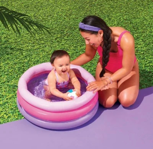 lot 42441 image: Sun Squad Inflatable Mini Pool - 27 inch