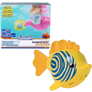 lot 42451 image: Swimways Rainbow Reef Lebron Waves Fish Toy
