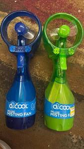 lot 42467 image: O2 Cool Deluxe Misting Fan Set