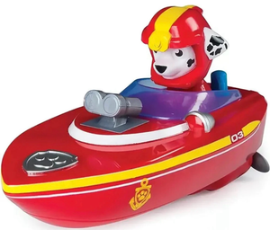 lot 42504 image: Paw Patrol Swimways Marshall Rescue Boat