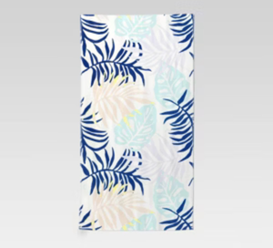 lot 42509 image: Tropical Palm Leaf Beach Towel