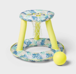 lot 42531 image: Sun Squad Inflatable Water Basketball Hoop Set