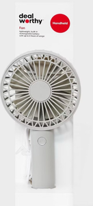 lot 43117 image: Dealworthy Personal Handheld Fan - Gray